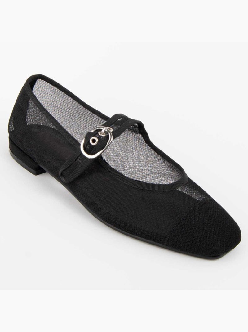 Bailarina Casual Sintetico Montevita Negro - Kiabi