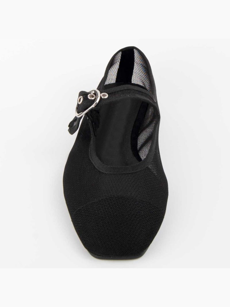 Bailarina Casual Sintetico Montevita Negro - Kiabi
