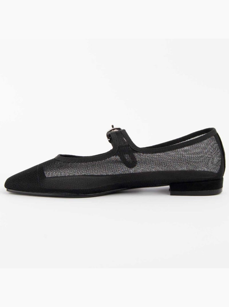 Bailarina Casual Sintetico Montevita Negro - Kiabi