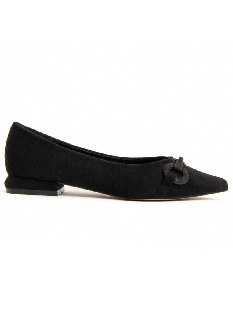 Bailarina Casual Sintetico Montevita Negro - Kiabi