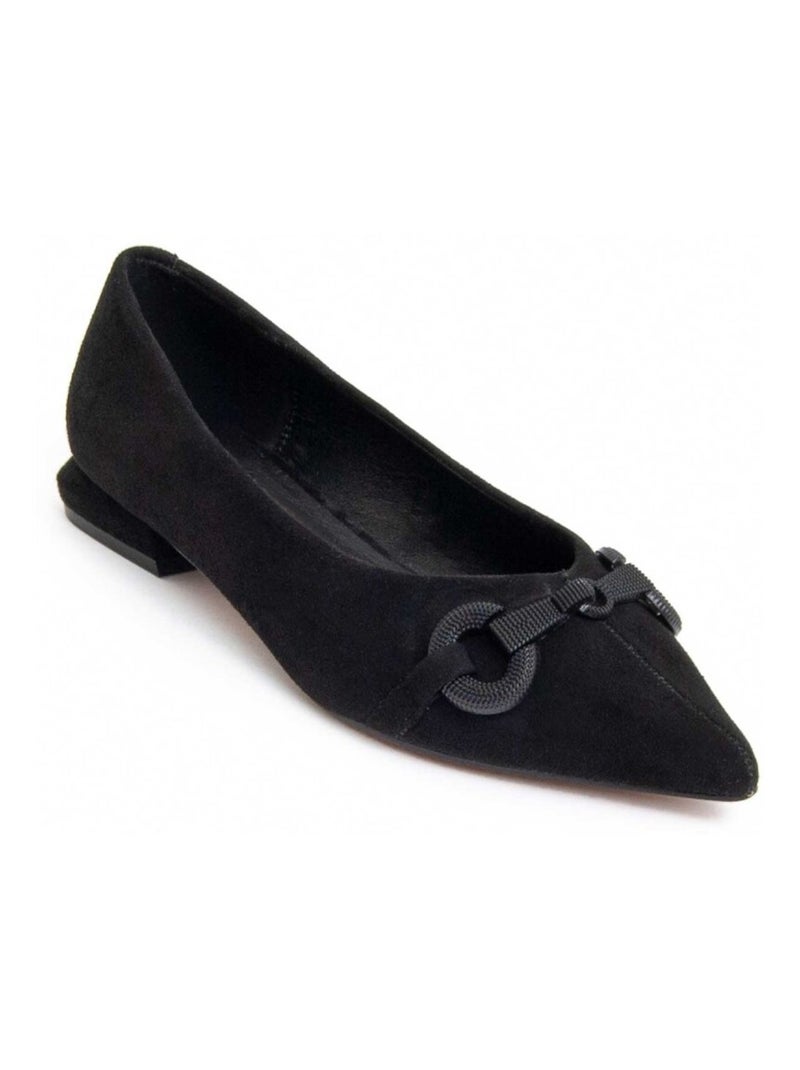Bailarina Casual Sintetico Montevita Negro - Kiabi