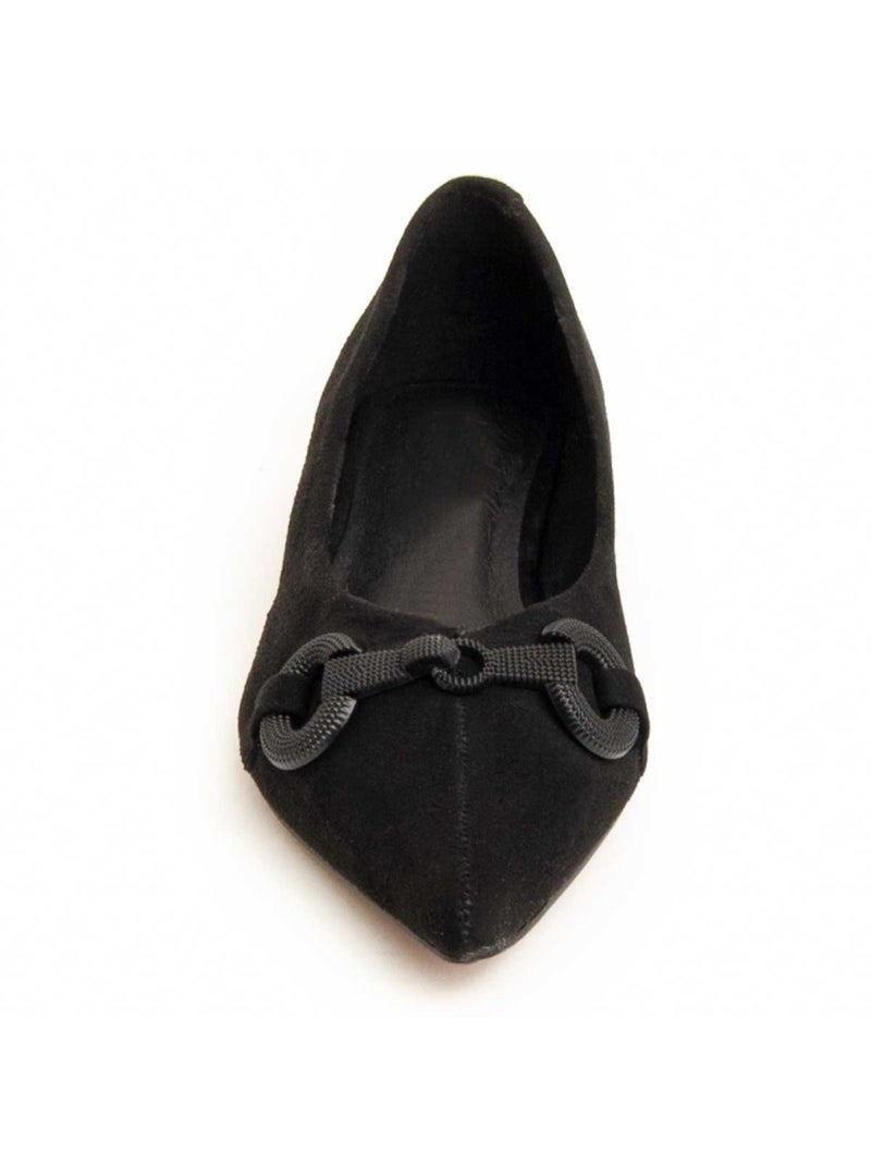 Bailarina Casual Sintetico Montevita Negro - Kiabi