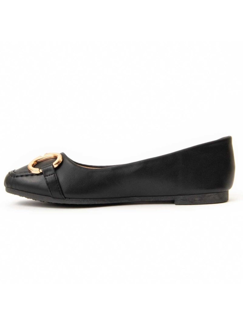 Bailarina Casual Sintetico Montevita Negro - Kiabi