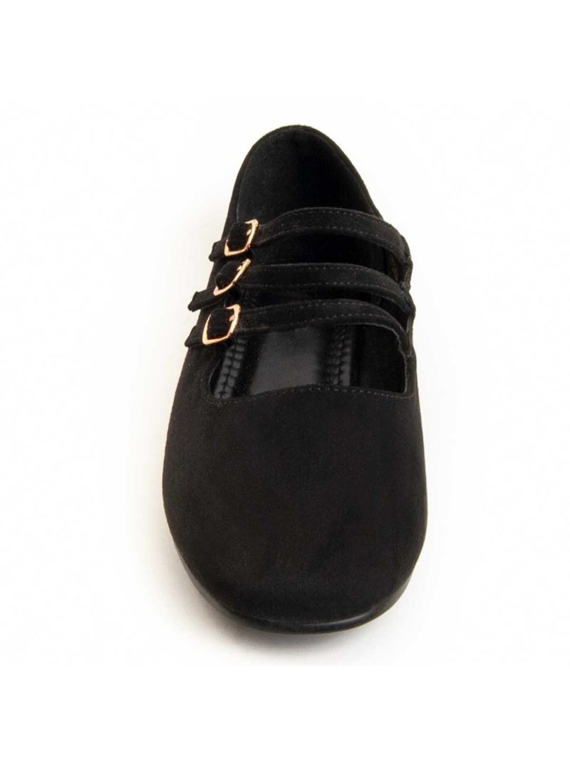 Bailarina Casual Sintetico Montevita Negro - Kiabi