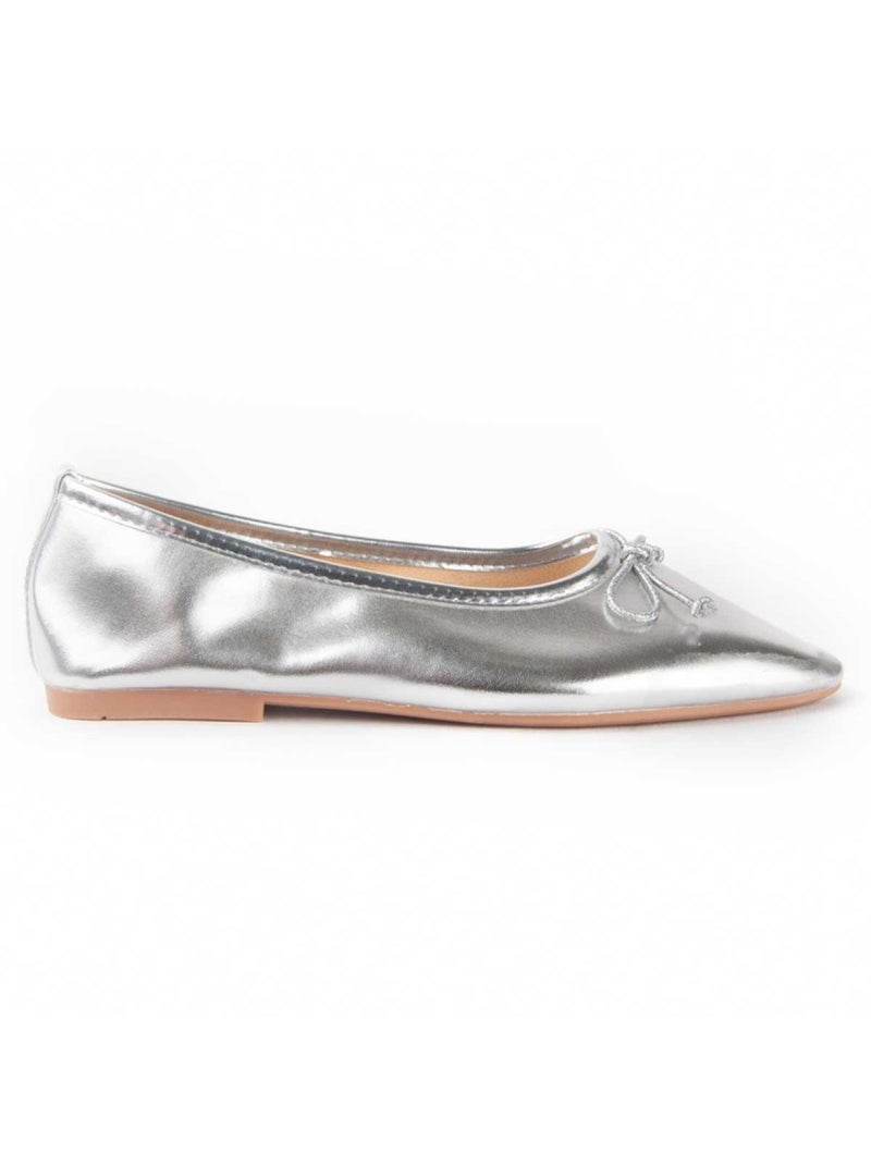 Bailarina casual sintetico montevita Plata - Kiabi