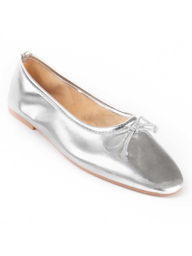 Bailarina casual sintetico montevita Plata - Kiabi