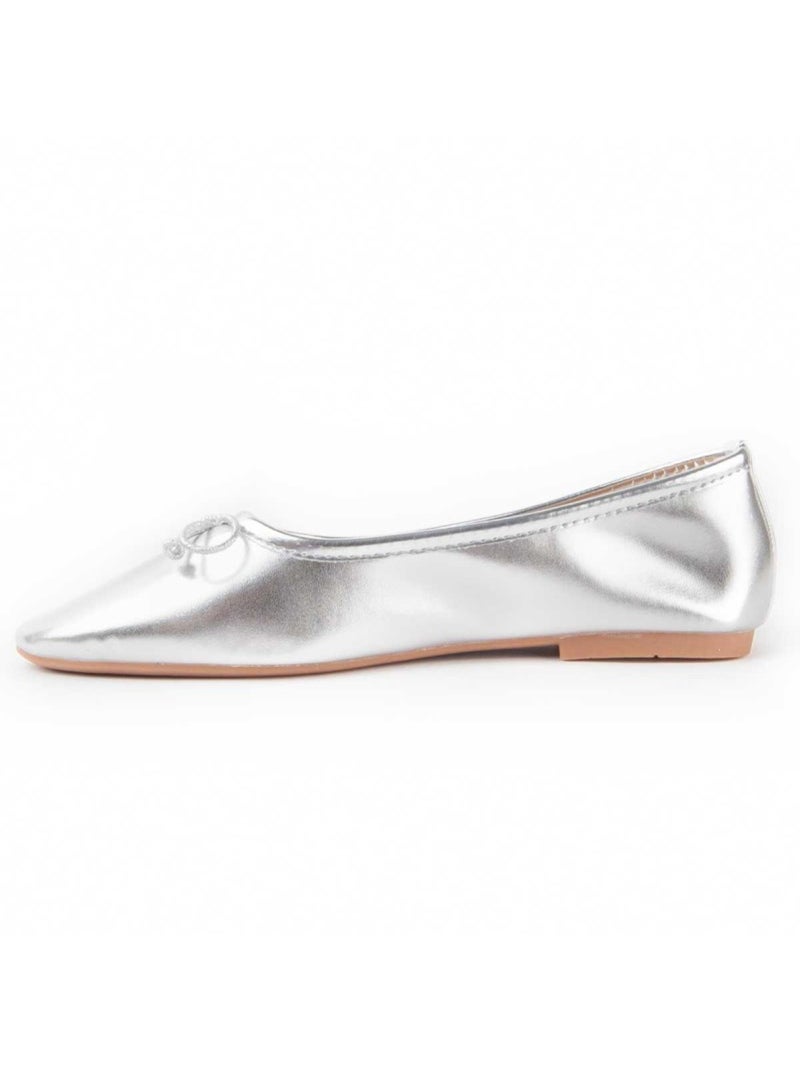Bailarina casual sintetico montevita Plata - Kiabi