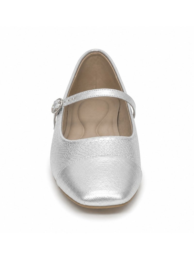 Bailarina casual sintetico montevita Plata - Kiabi