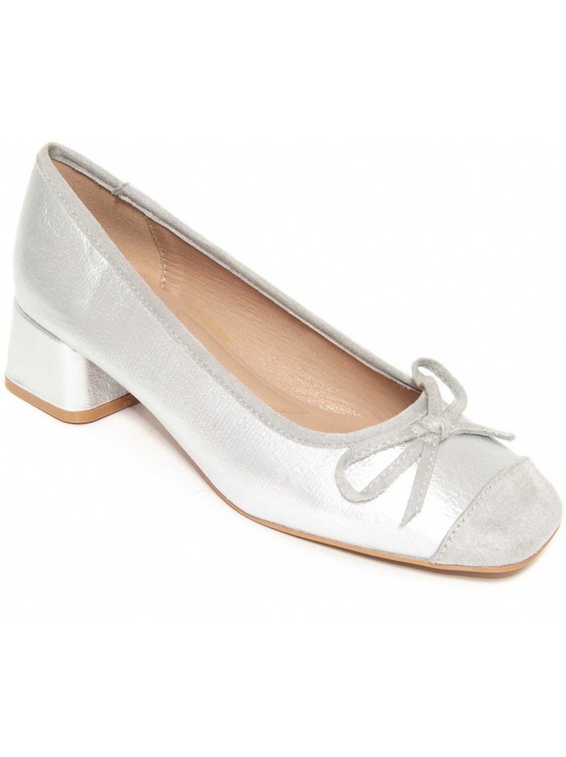 Bailarina Casual Sintetico Montevita Plata - Kiabi