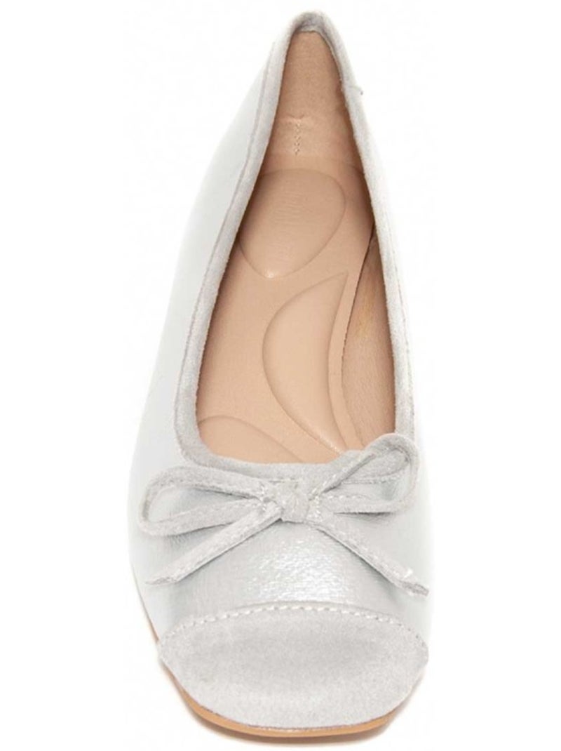 Bailarina Casual Sintetico Montevita Plata - Kiabi