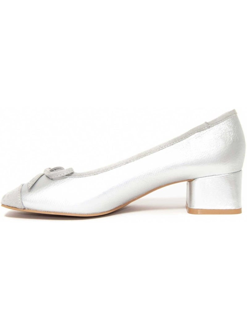 Bailarina Casual Sintetico Montevita Plata - Kiabi