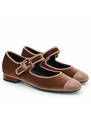 Bailarina casual terciopelo montevita