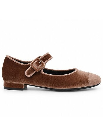Bailarina casual terciopelo montevita