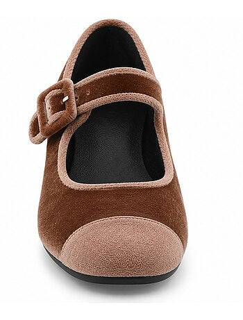 Bailarina casual terciopelo montevita