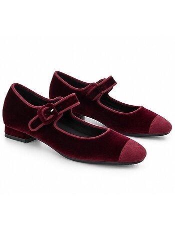 Bailarina casual terciopelo montevita