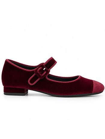 Bailarina casual terciopelo montevita
