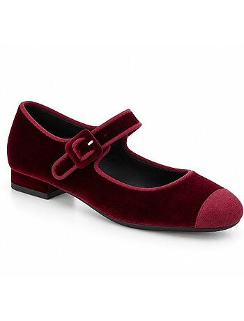 Bailarina casual terciopelo montevita