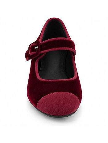 Bailarina casual terciopelo montevita