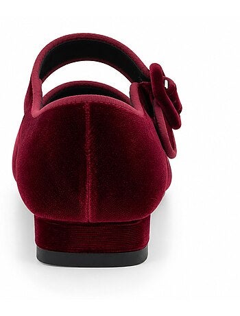 Bailarina casual terciopelo montevita