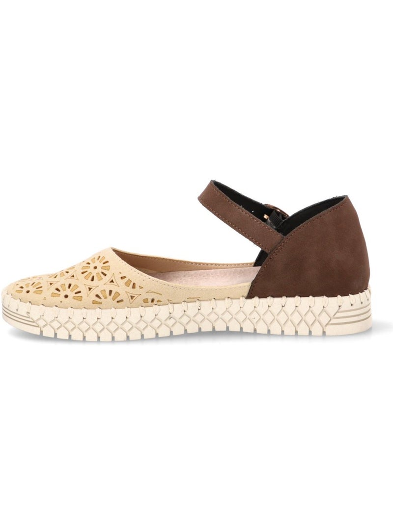 Bailarina Cómodas Mujer Suela Plana - Armony Beige - Kiabi