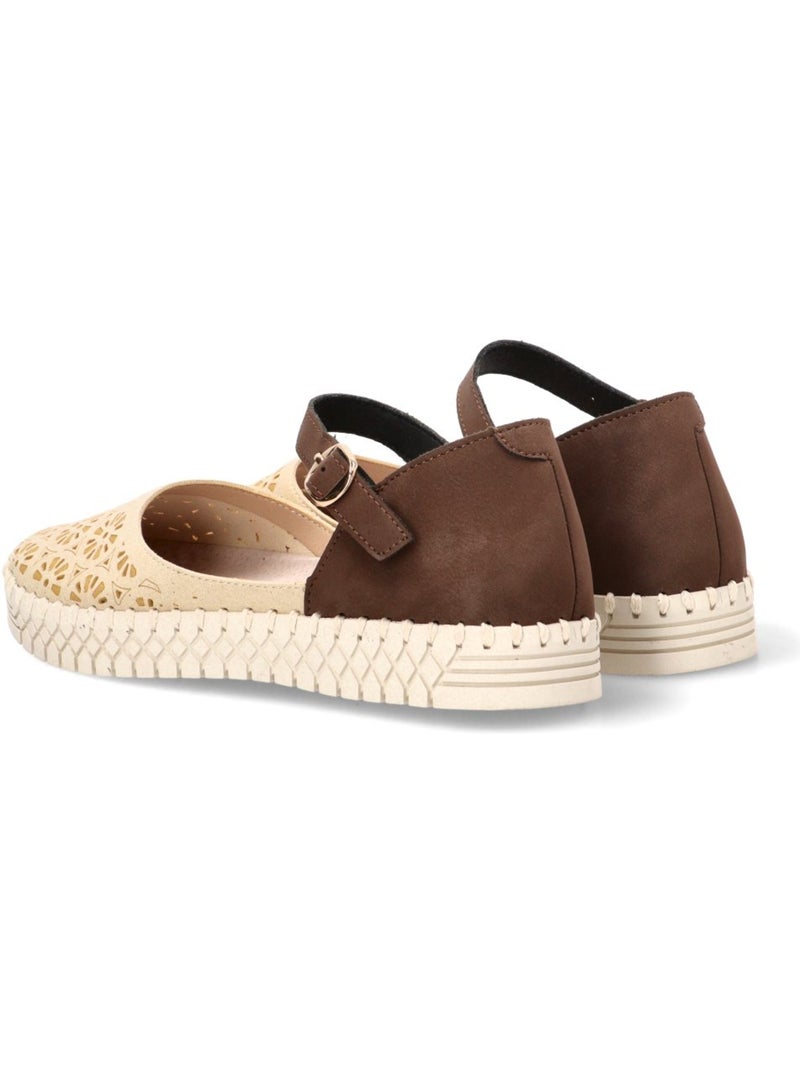 Bailarina Cómodas Mujer Suela Plana - Armony Beige - Kiabi