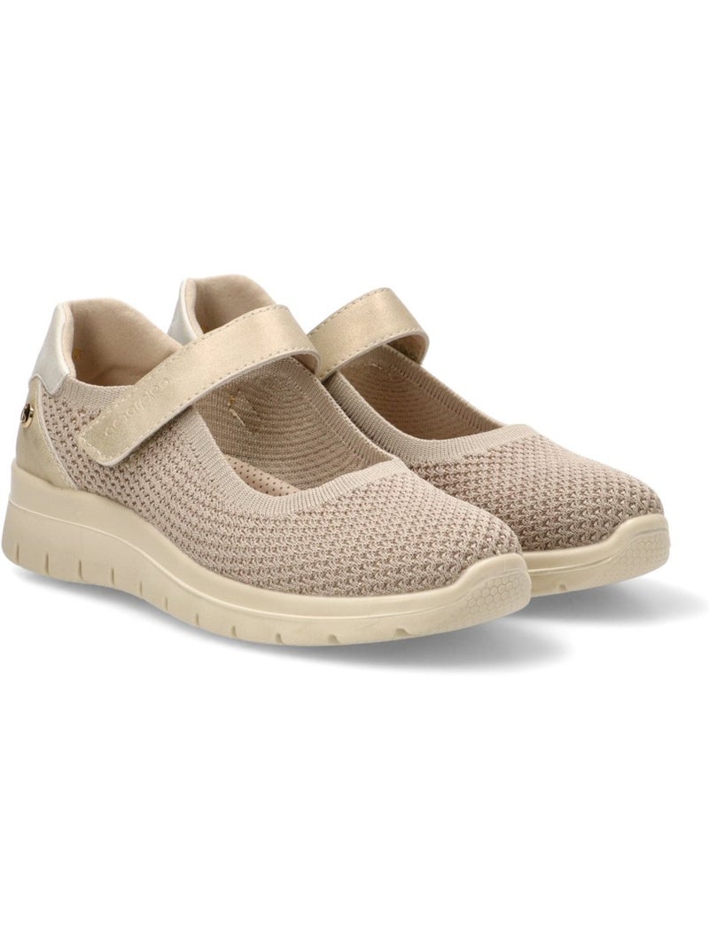 Bailarina Diario Mujer Suela Plana - Amarpies Beige - Kiabi