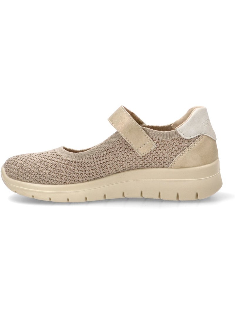 Bailarina Diario Mujer Suela Plana - Amarpies Beige - Kiabi