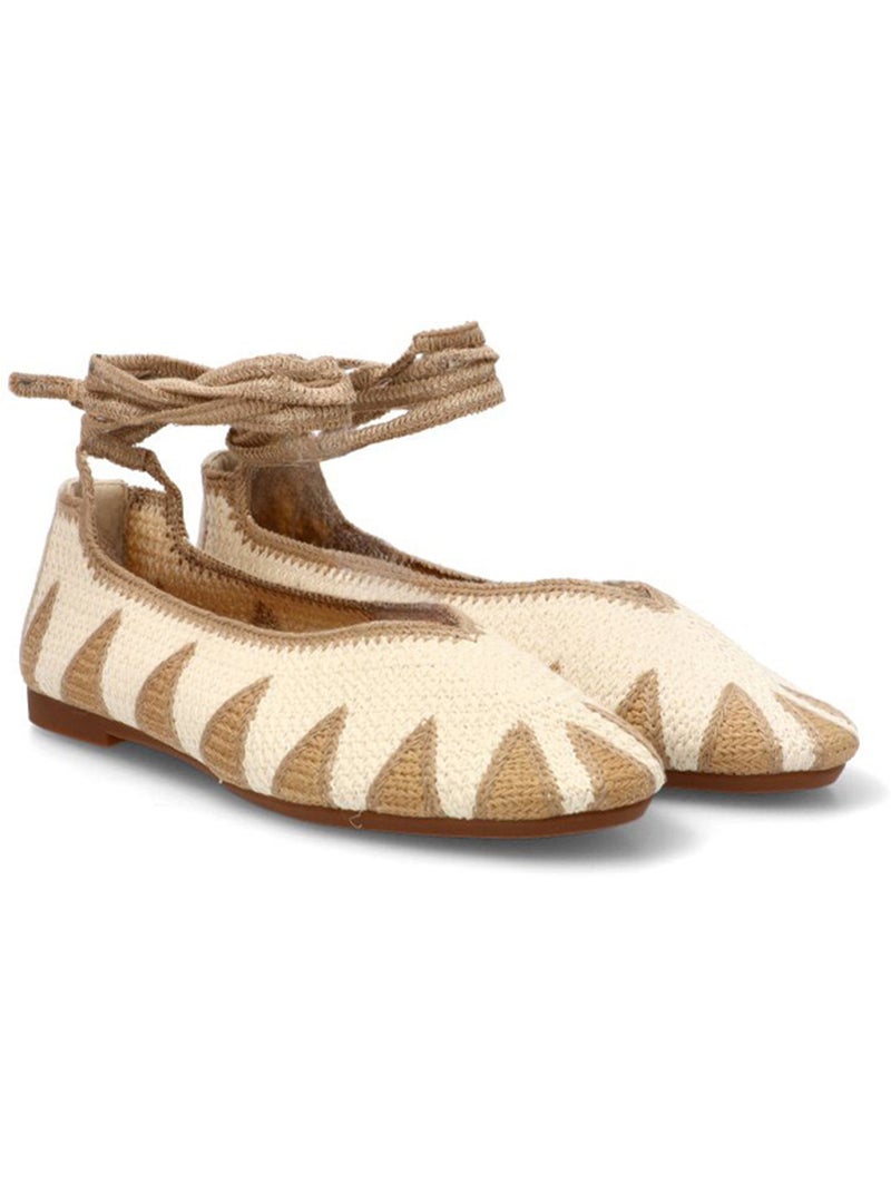 Bailarina Diario Mujer Suela Plana - Buonarotti Beige - Kiabi