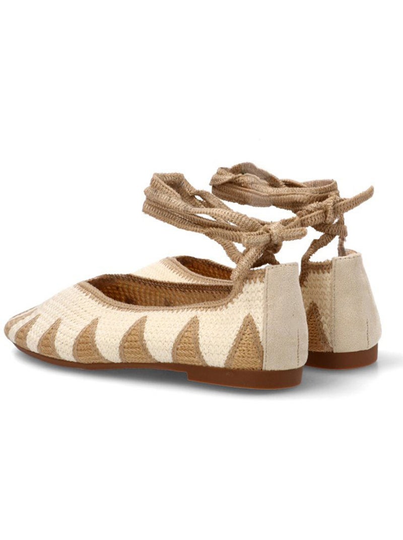 Bailarina Diario Mujer Suela Plana - Buonarotti Beige - Kiabi