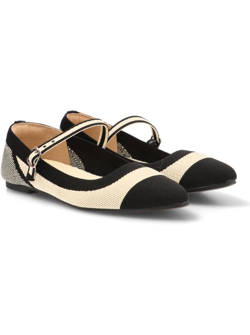 Bailarina Diario Mujer Suela Plana - Carmina Jhilton Beige - Kiabi