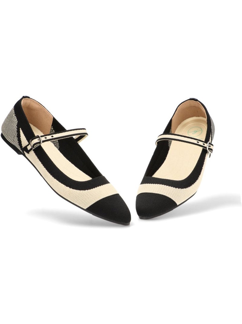 Bailarina Diario Mujer Suela Plana - Carmina Jhilton Beige - Kiabi