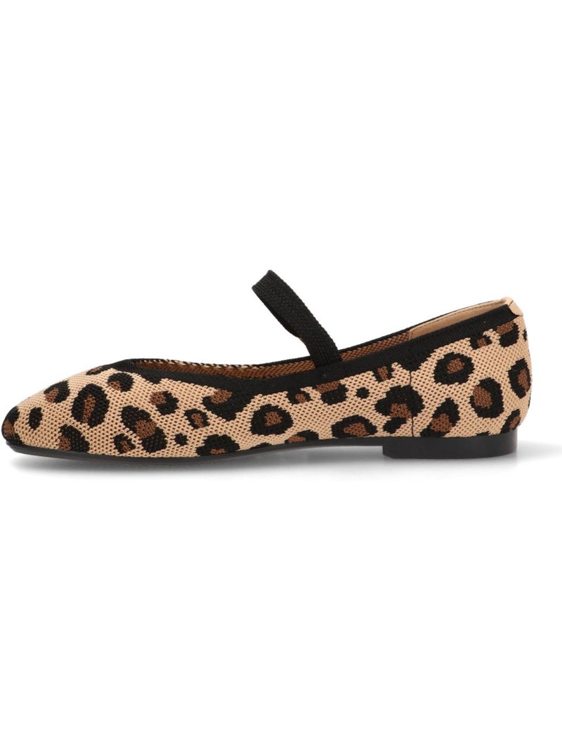 Bailarina Diario Mujer Suela Plana - Carmina Jhilton Negro Dorado - Kiabi