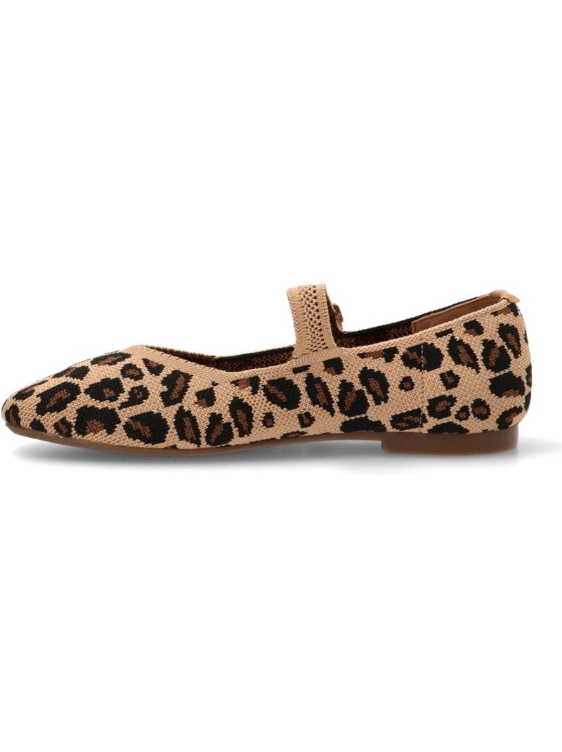 Bailarina Diario Mujer Suela Plana - Carmina Jhilton Negro Dorado - Kiabi