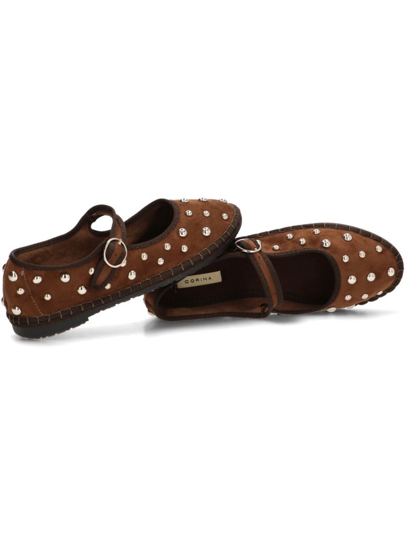 Bailarina diario mujer suela plana - corina Camel - Kiabi