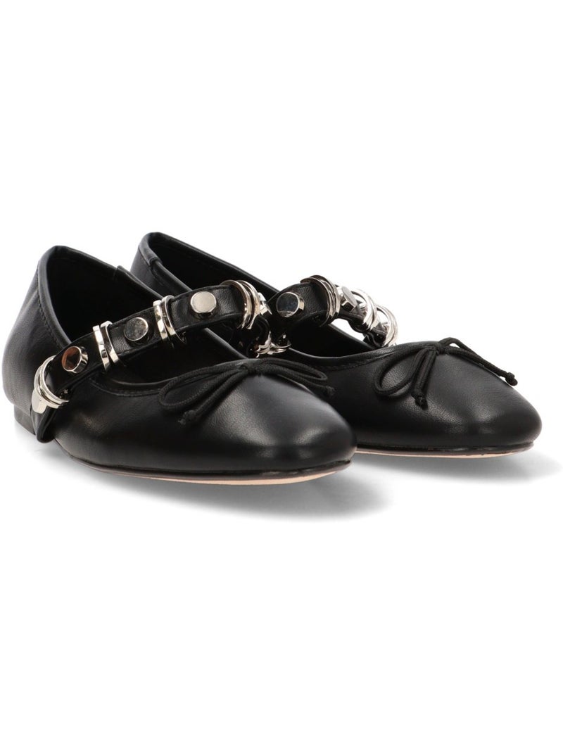 Bailarina diario mujer suela plana - corina Negro - Kiabi