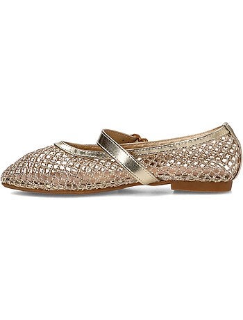 Bailarina diario mujer suela plana - ideal shoes