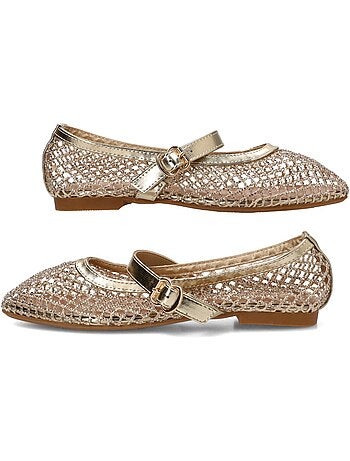 Bailarina diario mujer suela plana - ideal shoes
