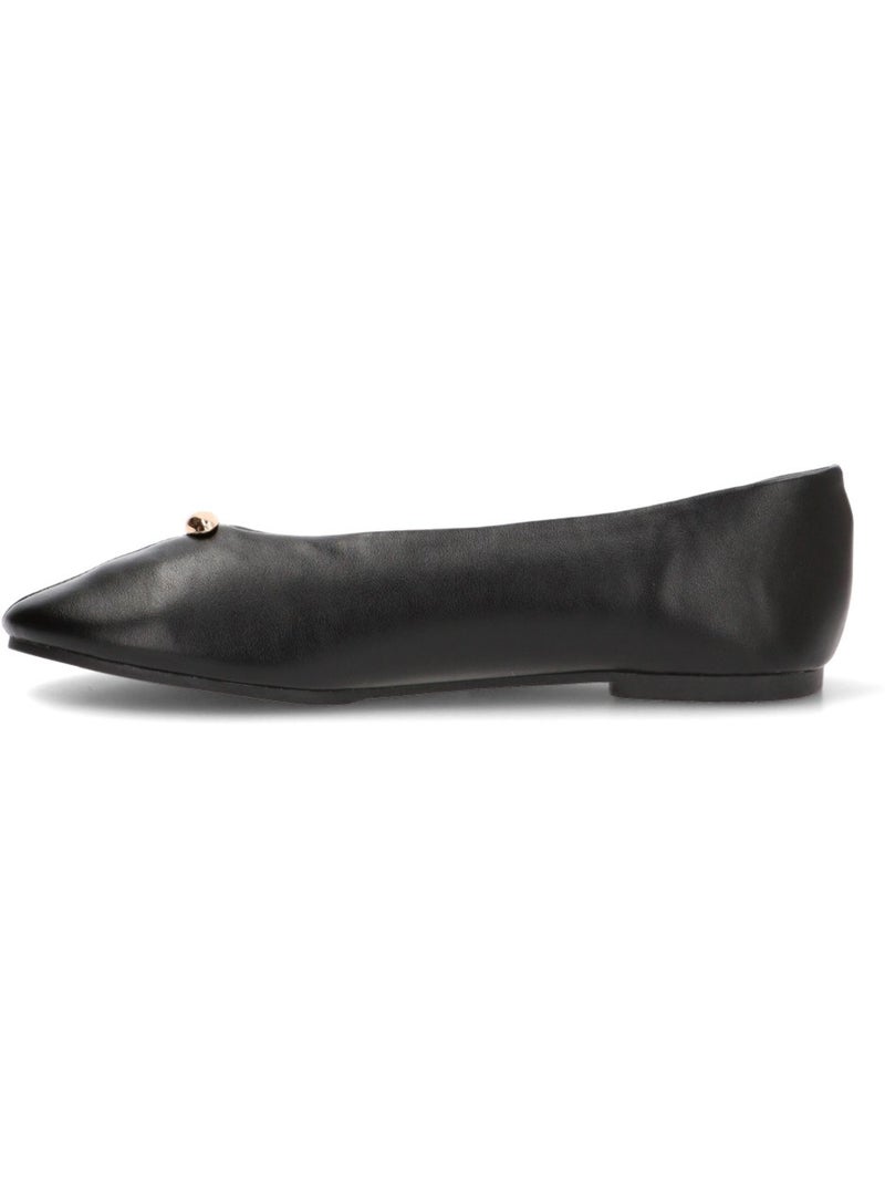 Bailarina diario mujer suela plana - luna collection Negro - Kiabi