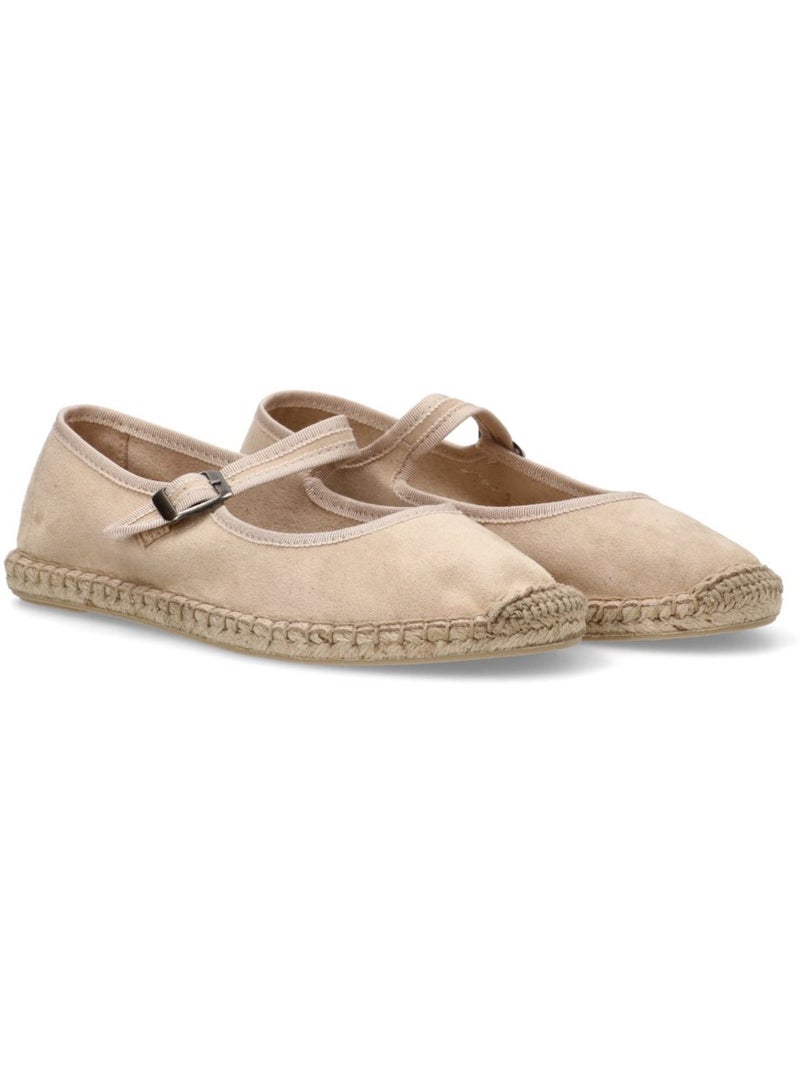 Bailarina Diario Mujer Suela Plana - Luna Trend Beige - Kiabi