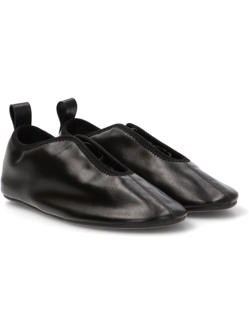 Bailarina Diario Mujer Suela Plana - Luna Trend Negro - Kiabi