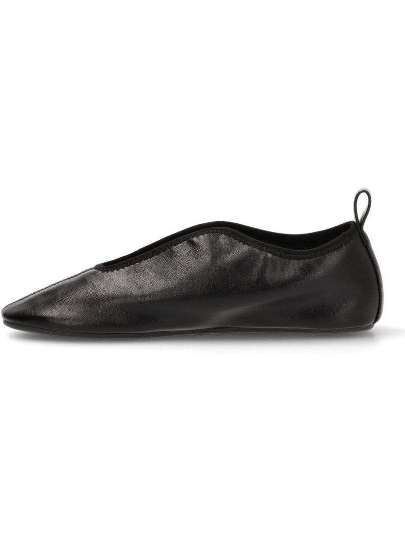 Bailarina Diario Mujer Suela Plana - Luna Trend Negro - Kiabi