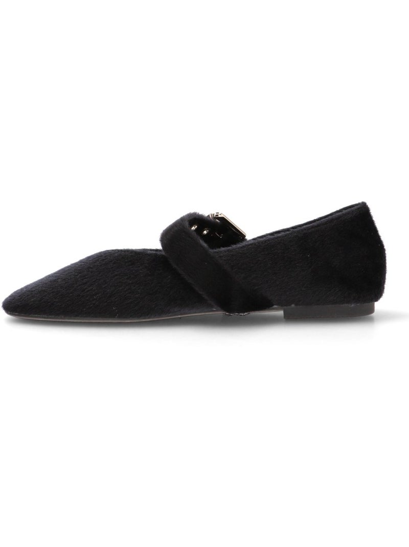 Bailarina Diario Mujer Suela Plana - Luna Trend Negro - Kiabi