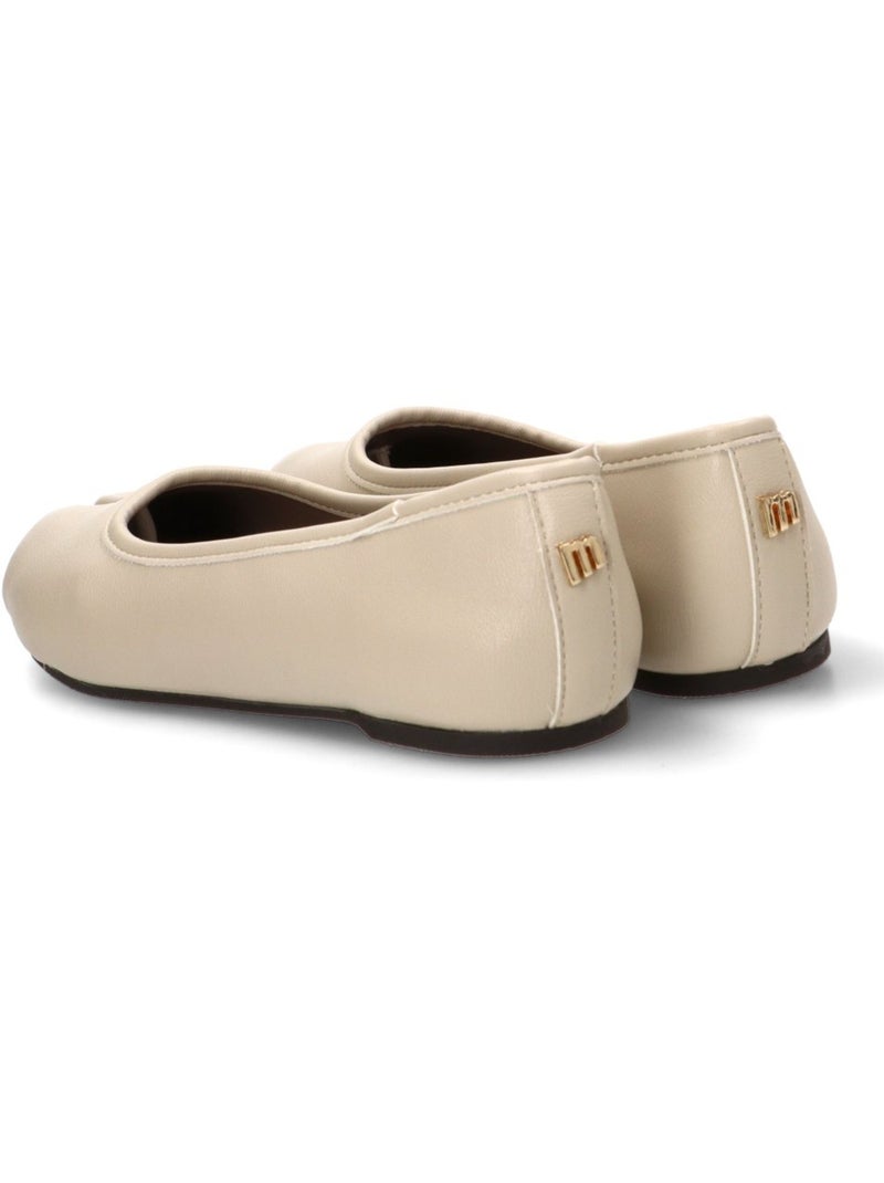 Bailarina Diario Mujer Suela Plana - Mustang Beige - Kiabi