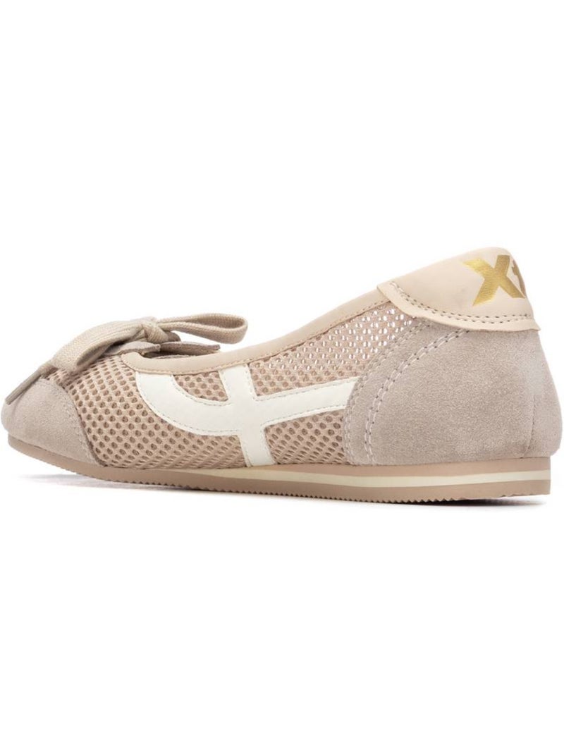 Bailarina Diario Mujer Suela Plana - Xti Beige - Kiabi