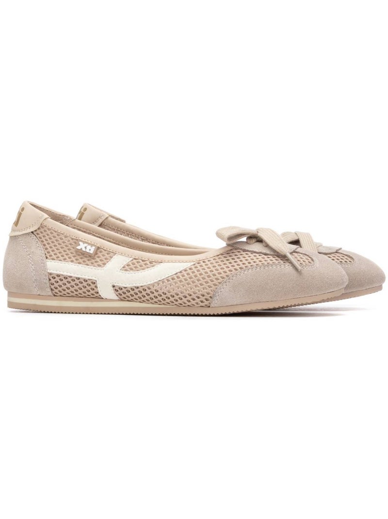Bailarina Diario Mujer Suela Plana - Xti Beige - Kiabi