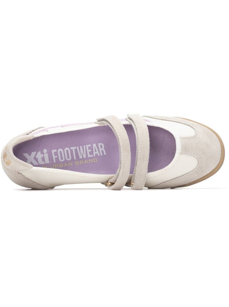 Bailarina Diario Mujer Suela Plana - Xti Gris perla - Kiabi