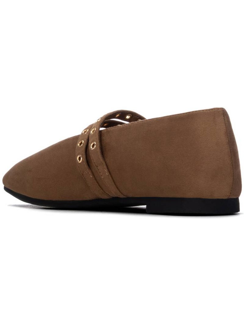 Bailarina diario mujer suela plana - xti Taupe - Kiabi