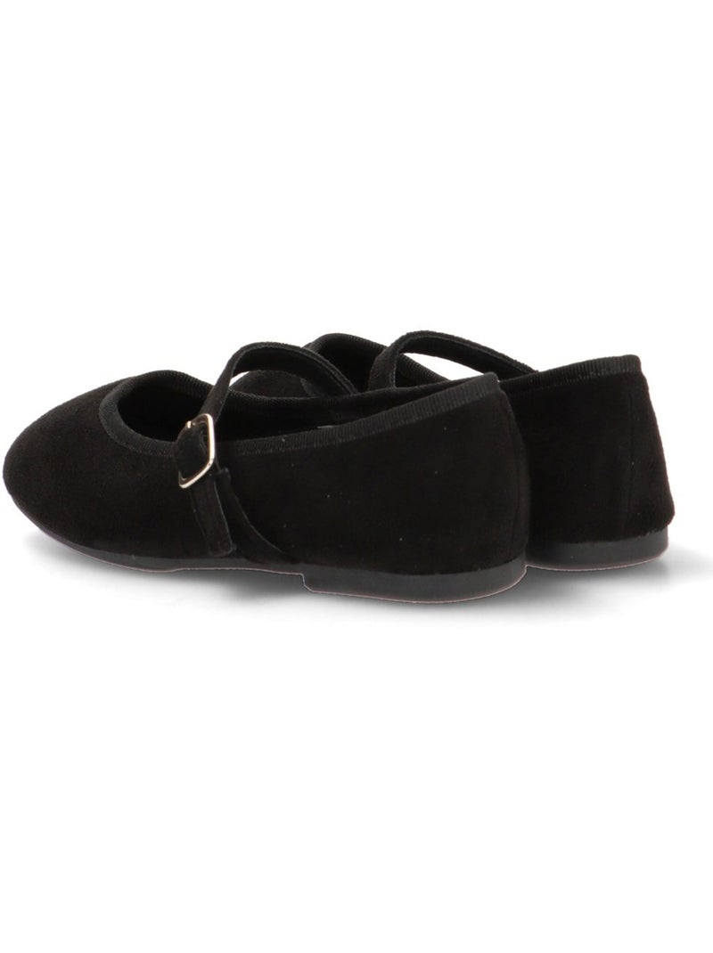 Bailarina Diario Niña Suela Plana - Etika Negro - Kiabi