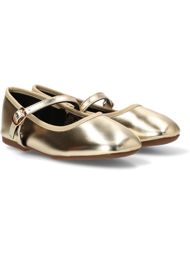 Bailarina Diario Niña Suela Plana - Etika Oro - Kiabi