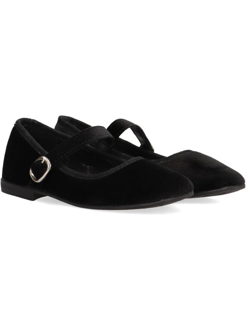 Bailarina Diario Niña Suela Plana - Luna Collection Negro - Kiabi